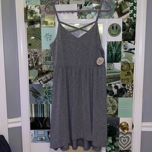 New Hi-Lo strappy skater dress(with tags), size XL